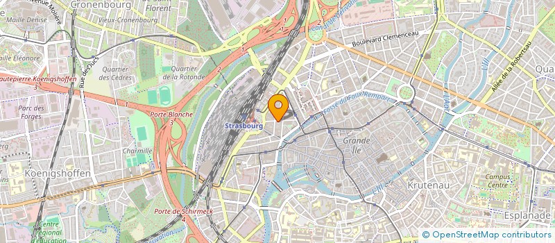 localisation de l'entreprise STIMFIT à STRASBOURG