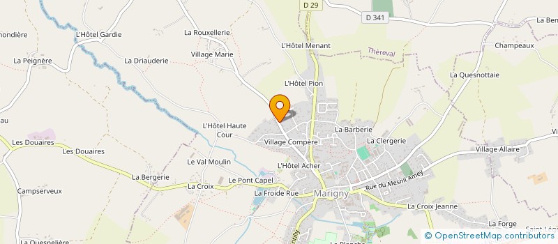 localisation de l'entreprise STIMGEST CONSEILS  GOUVILLE-SUR-MER