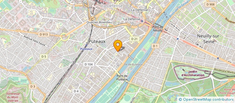 localisation de l'entreprise STIMLIVE  PUTEAUX