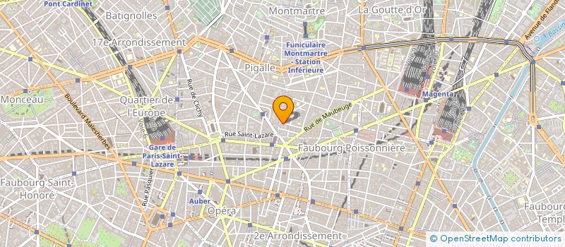 localisation de l'entreprise STIMLY à SAINT-OUEN-SUR-SEINE