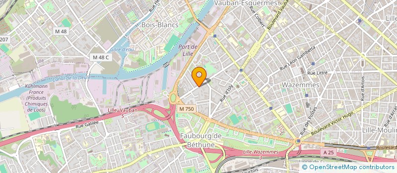 localisation de l'entreprise STIMUL I SARL à LILLE