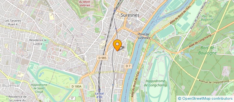 localisation de l'entreprise STIMULATION MARKETING COMMUNICATION (SMC à SURESNES