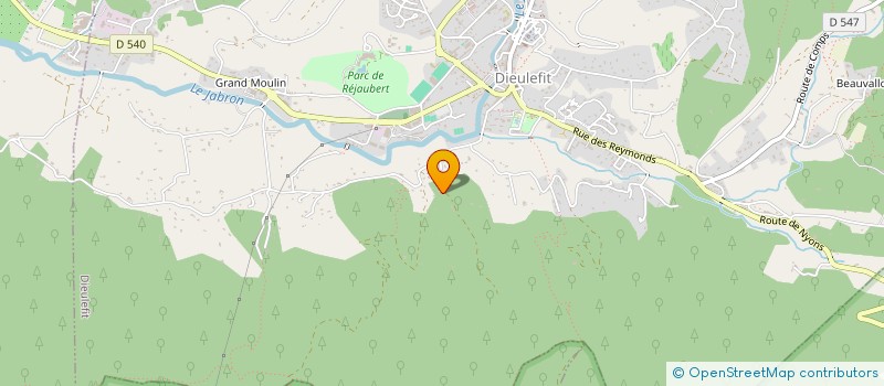 localisation de l'entreprise STIMULI à DIEULEFIT