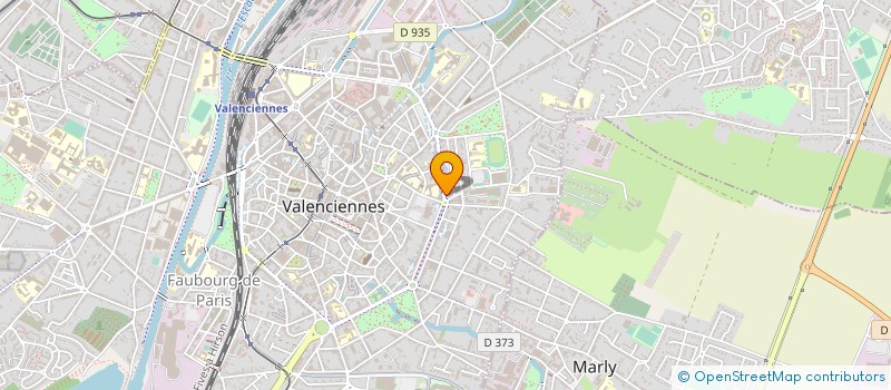 localisation de l'entreprise STIN à VALENCIENNES