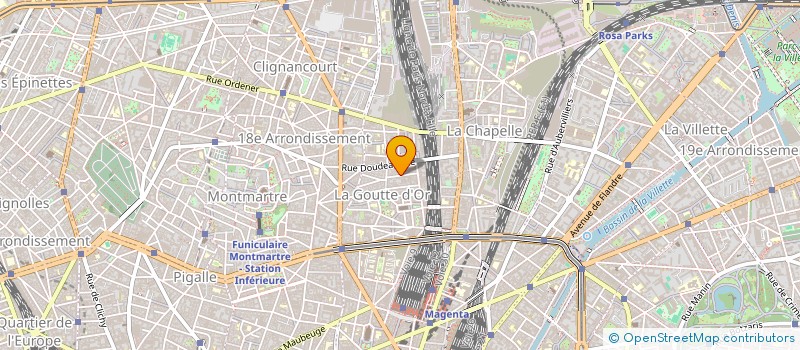 localisation de l'entreprise STINA  PARIS