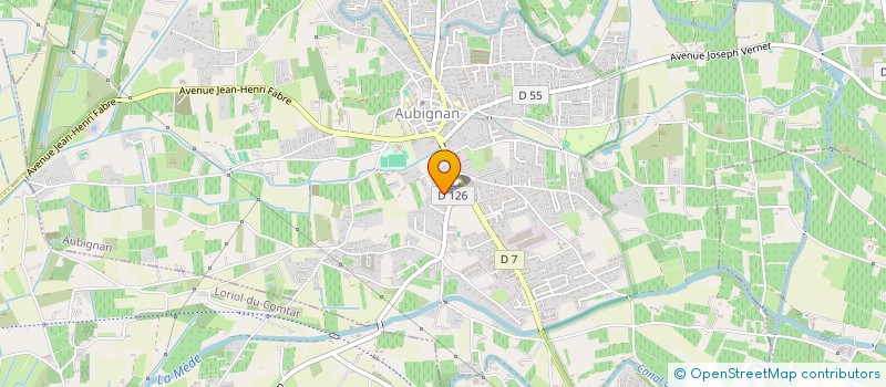 localisation de l'entreprise STINATRI  AUBIGNAN