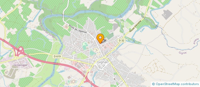 localisation de l'entreprise STIP CONCEPT  GIGNAC