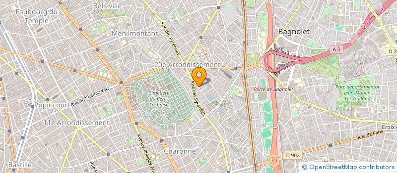 localisation de l'entreprise STIP RECORDS à PARIS