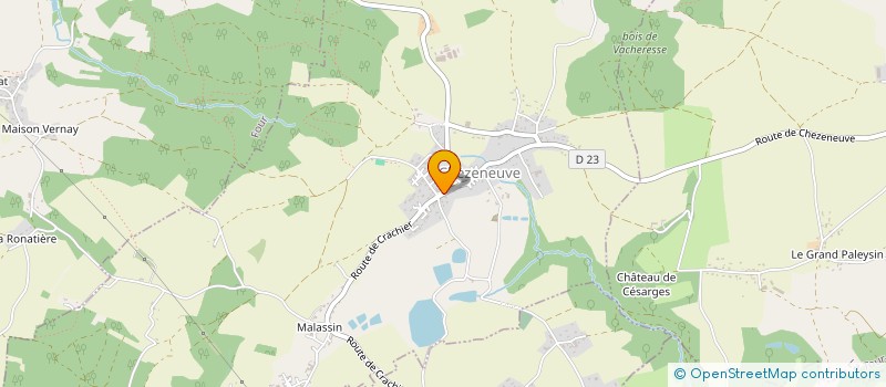 localisation de l'entreprise STIP38  CHEZENEUVE