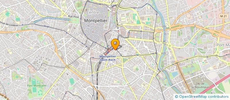 localisation de l'entreprise STIPA BAP SNC à MONTPELLIER