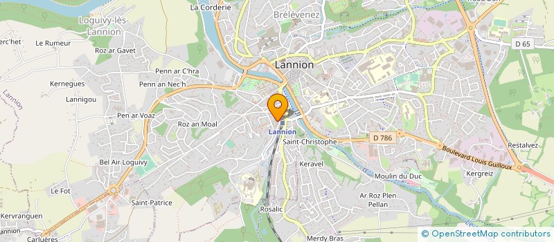 localisation de l'entreprise STIPS à LANNION