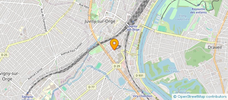 localisation de l'entreprise STIRE-INDUSTRIE à VIRY-CHATILLON