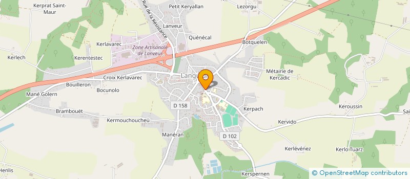 localisation de l'entreprise STIREN  LANGUIDIC