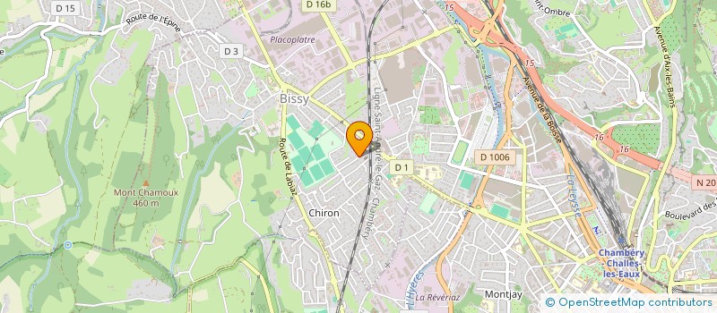 localisation de l'entreprise STIRER BIKERS GROUP  CHAMBERY