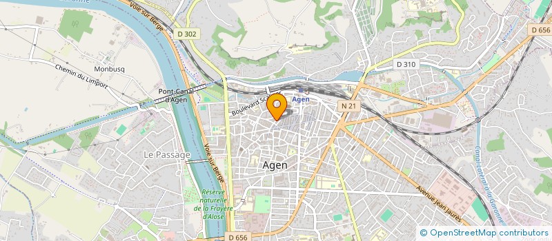 localisation de l'entreprise STIRP SA  AGEN