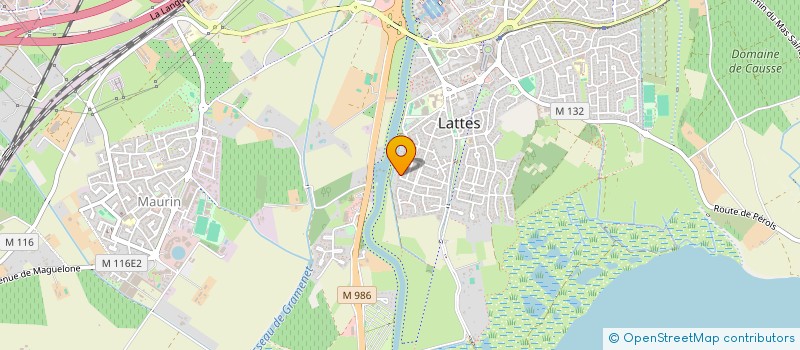 localisation de l'entreprise STISADOM à LATTES