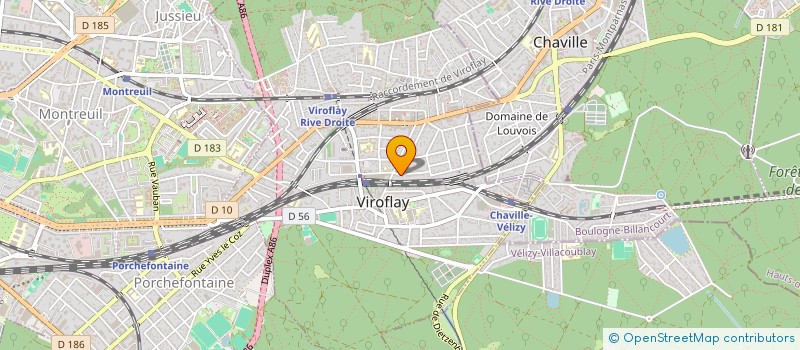 localisation de l'entreprise STITCH ET CASIMIR  VIROFLAY