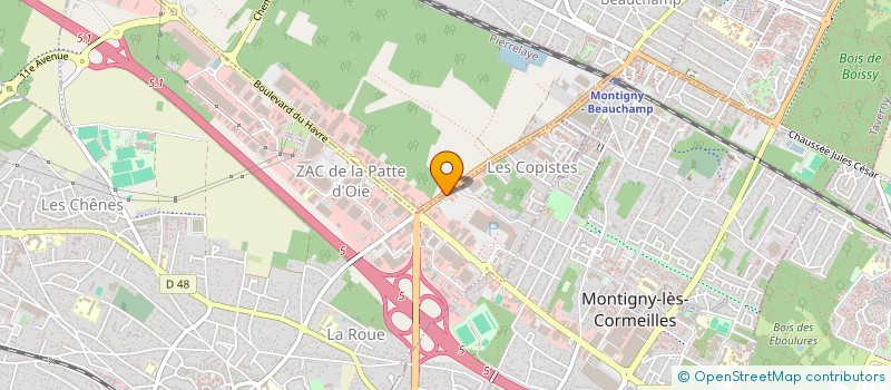 localisation de l'entreprise STITOU  HERBLAY-SUR-SEINE