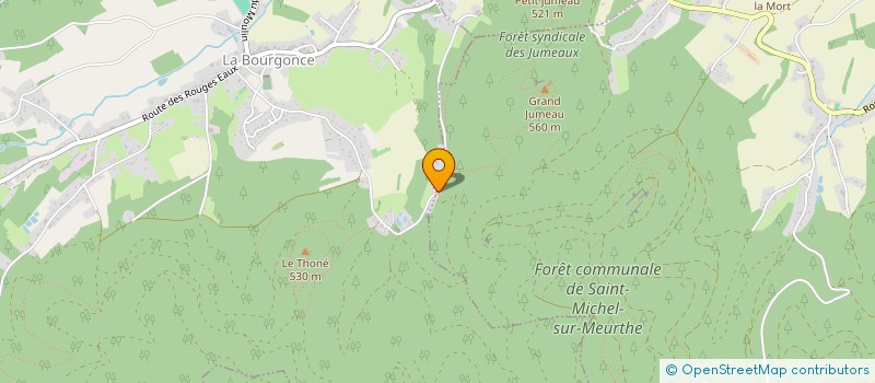 localisation de l'entreprise STIVABOIS  LA BOURGONCE