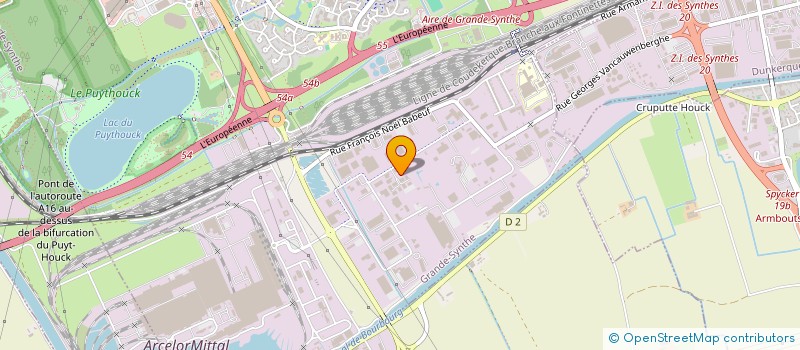 localisation de l'entreprise STIVAL ENTREPRISES  GRANDE-SYNTHE