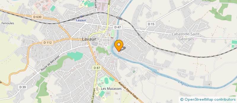 localisation de l'entreprise STIVELL  LABASTIDE-SAINT-GEORGES