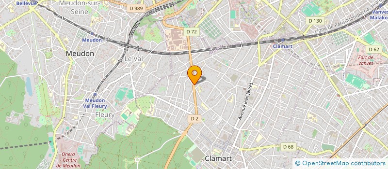 localisation de l'entreprise STIVINE CONSEILS à CLAMART