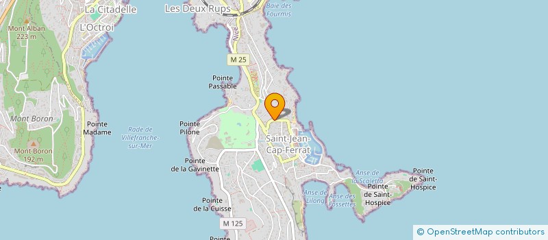 localisation de l'entreprise STJ à SAINT-JEAN-CAP-FERRAT