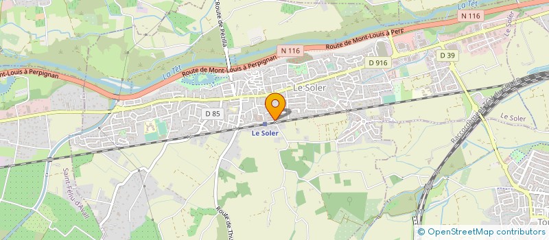 localisation de l'entreprise STJ ANIMATIONS  LE SOLER