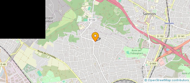 localisation de l'entreprise STJ BATIMENT  ARGENTEUIL