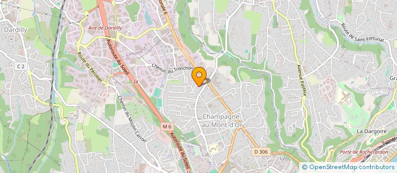 localisation de l'entreprise STJ INVEST  CHAMPAGNE-AU-MONT-D'OR