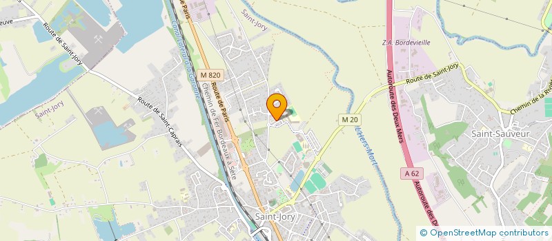 localisation de l'entreprise STJ NETTOYAGE ET ENTRETIEN à SAINT-JORY