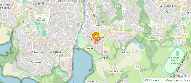 localisation de l'entreprise STJA à VANNES