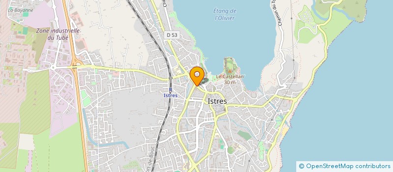 localisation de l'entreprise STJB ALU  ISTRES