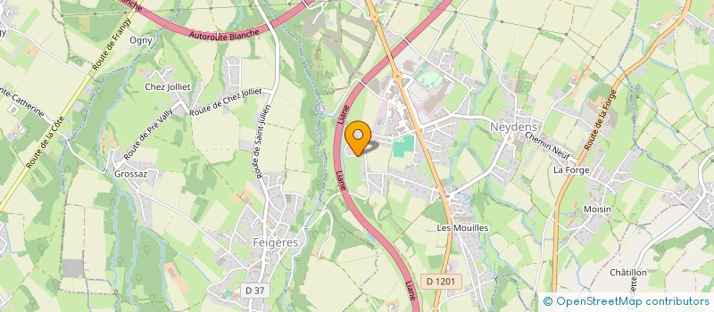 localisation de l'entreprise STJD  NEYDENS