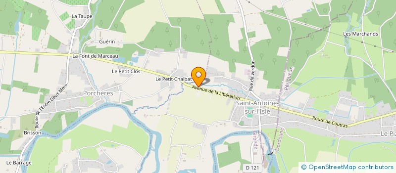 localisation de l'entreprise STJO IMMOBILIER  SAINT-ANTOINE-SUR-L'ISLE