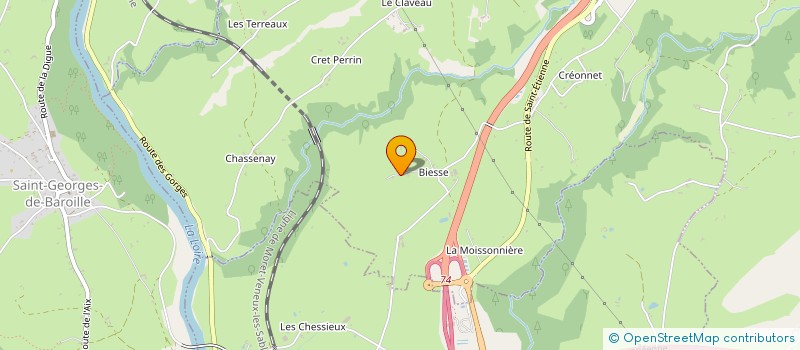 localisation de l'entreprise STJR42  SAINT-MARCEL-DE-FELINES