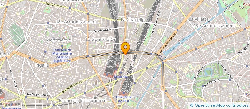 localisation de l'entreprise STK  PARIS