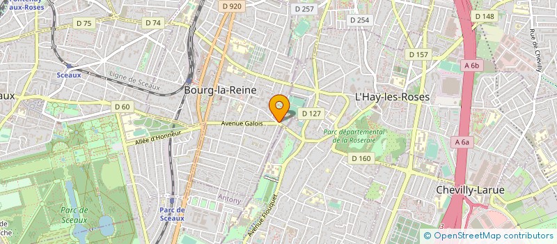 localisation de l'entreprise STK à BOURG-LA-REINE