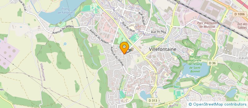 localisation de l'entreprise STK SPENCER THE KEYS  VILLEFONTAINE