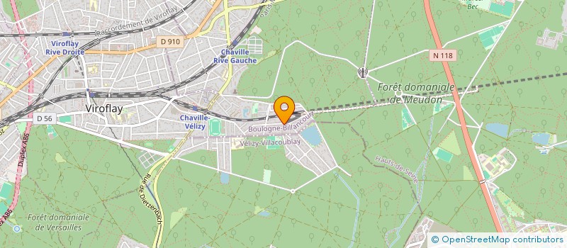 localisation de l'entreprise STL à CHAVILLE
