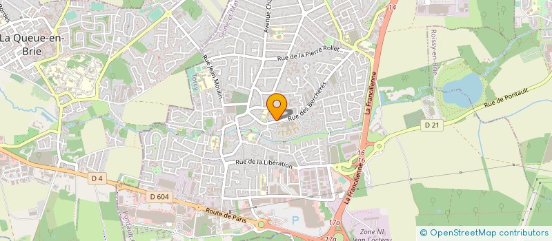 localisation de l'entreprise STL à MONTREUIL