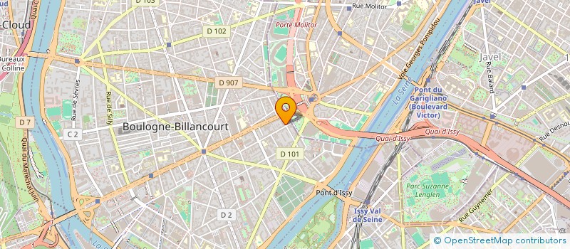 localisation de l'entreprise STL à BOULOGNE-BILLANCOURT