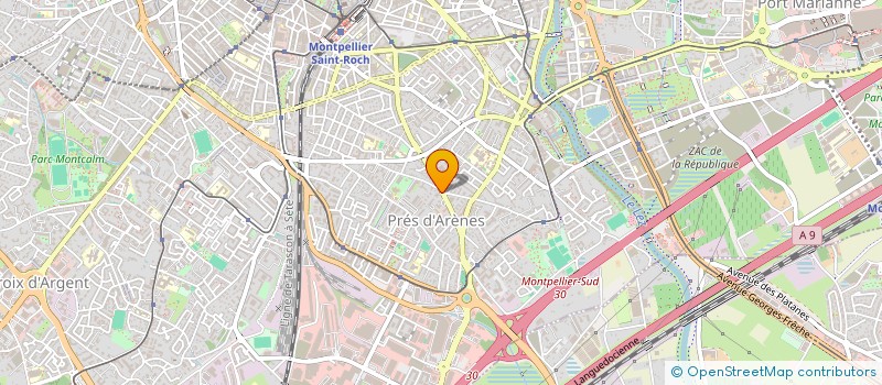 localisation de l'entreprise STL ACTIVITY à MONTPELLIER