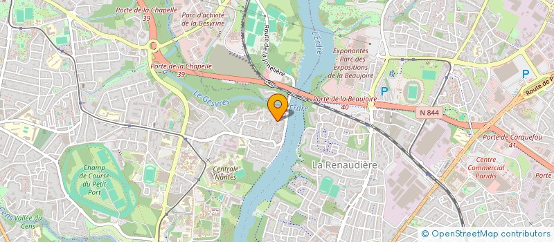 localisation de l'entreprise STL EXPERTISE à NANTES