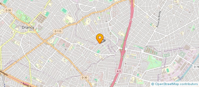 localisation de l'entreprise STL IMMO  DRANCY