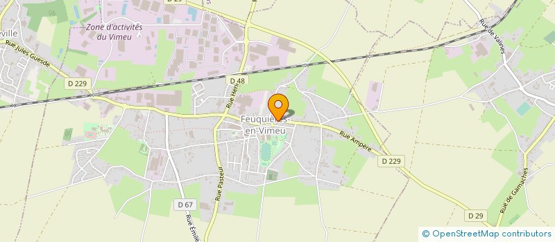 localisation de l'entreprise STL QUINCAILLERIE  FEUQUIERES-EN-VIMEU