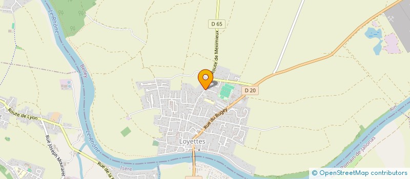 localisation de l'entreprise STLD II  LOYETTES