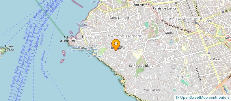 localisation de l'entreprise STLG à MARSEILLE