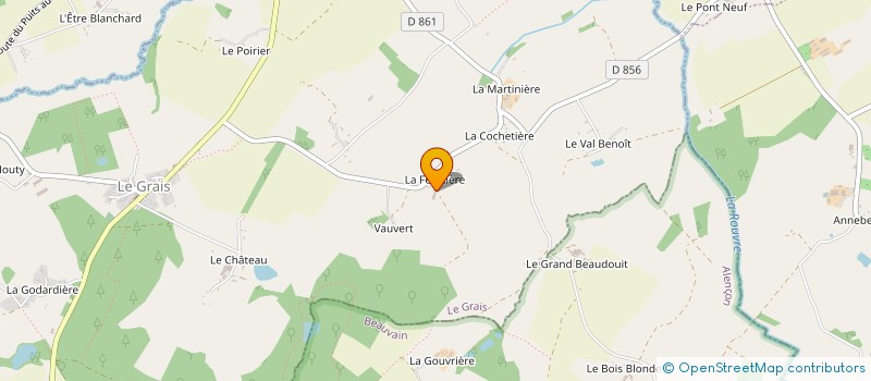 localisation de l'entreprise STLM à LE GRAIS