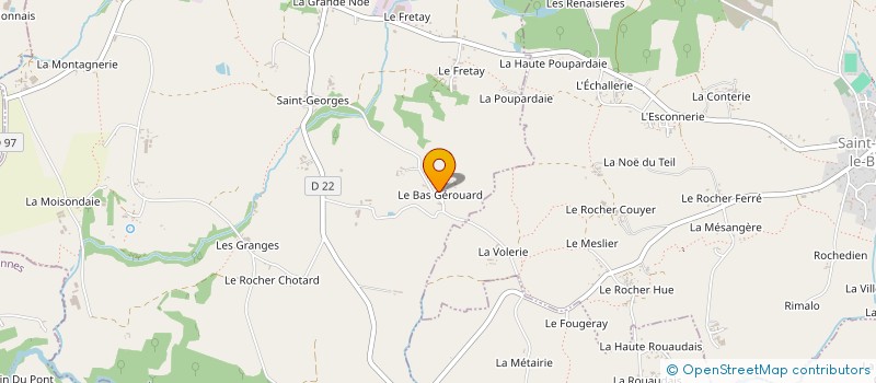 localisation de l'entreprise STLN  CHAUVIGNE